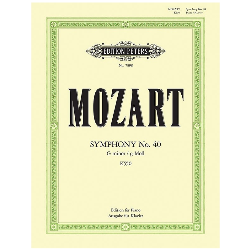 Mozart, Wolfgang Amadeus - Symphony No.40 in G minor K550