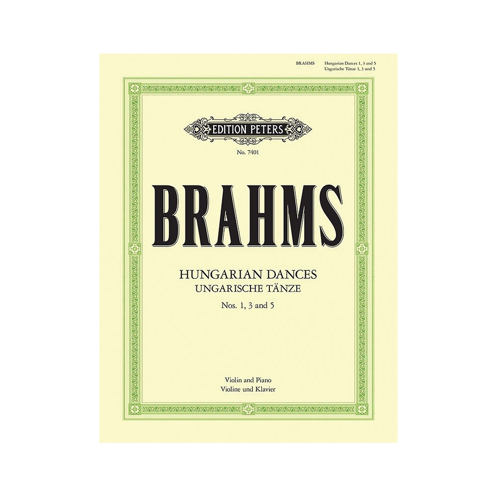 Brahms, Johannes - Hungarian Dances Nos.1, 3, 5