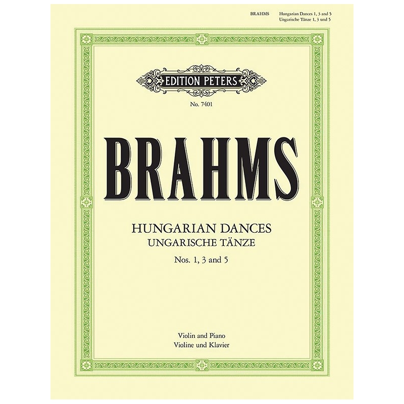Brahms, Johannes - Hungarian Dances Nos.1, 3, 5