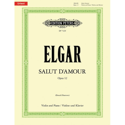 Elgar, Edward - Salut d'amour (Violin & Piano)