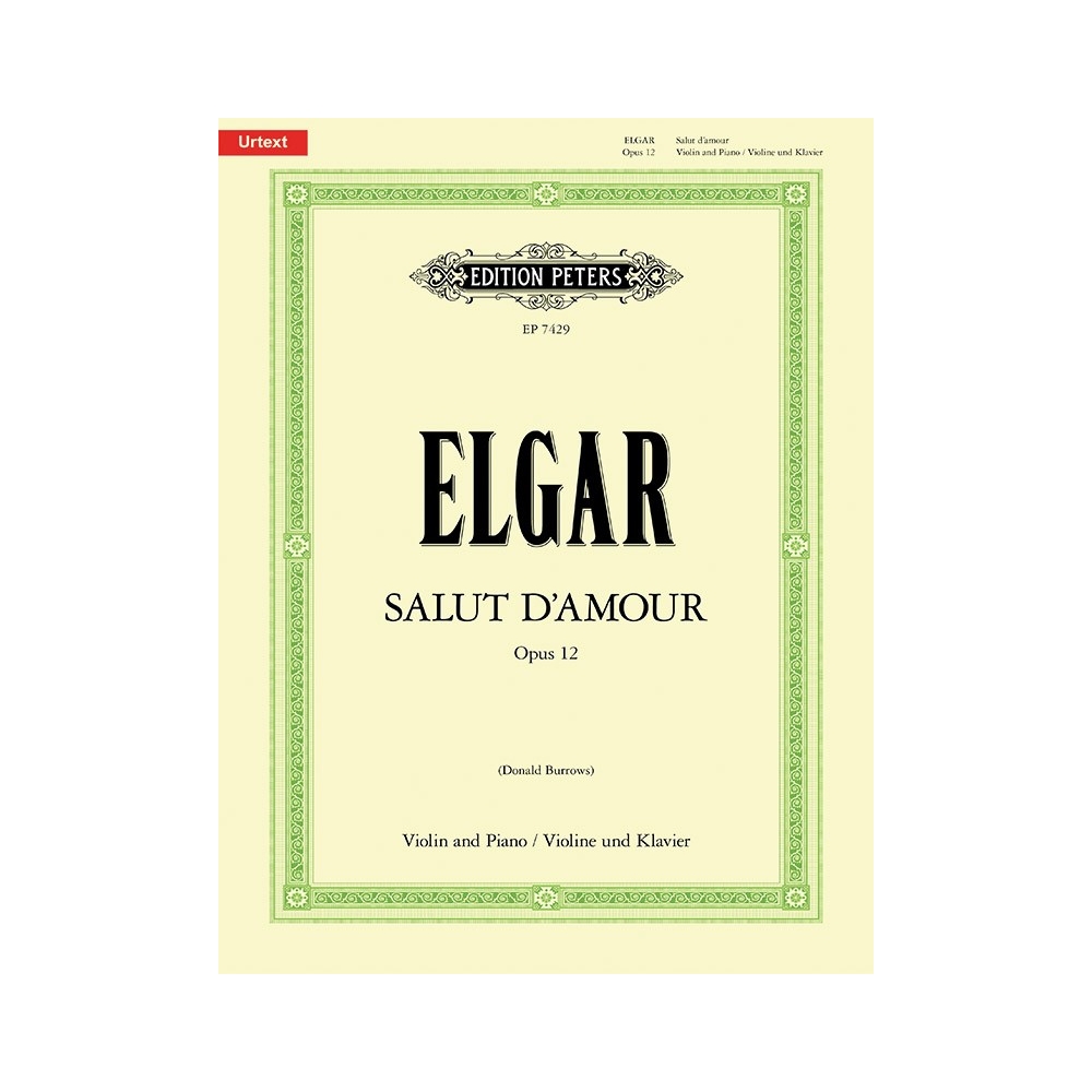 Elgar, Edward - Salut d'amour (Violin & Piano)