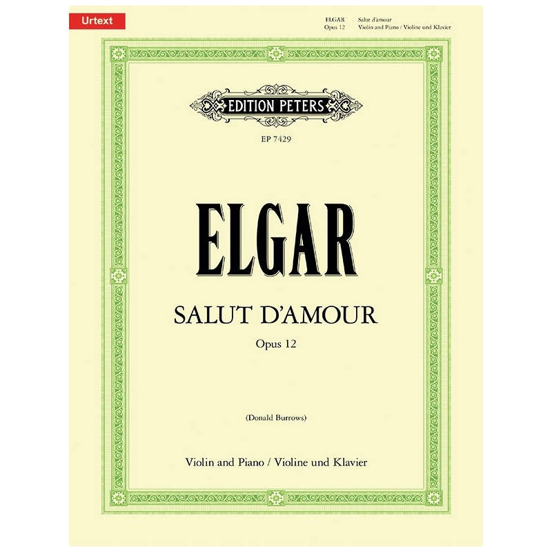 Elgar, Edward - Salut d'amour (Violin & Piano)
