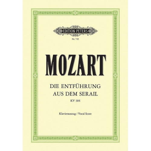 Mozart, W A - Die Entführung aus dem Serail/Il Seraglio