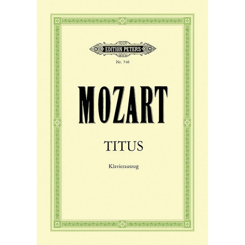 Mozart, W A - La Clemenza di Tito