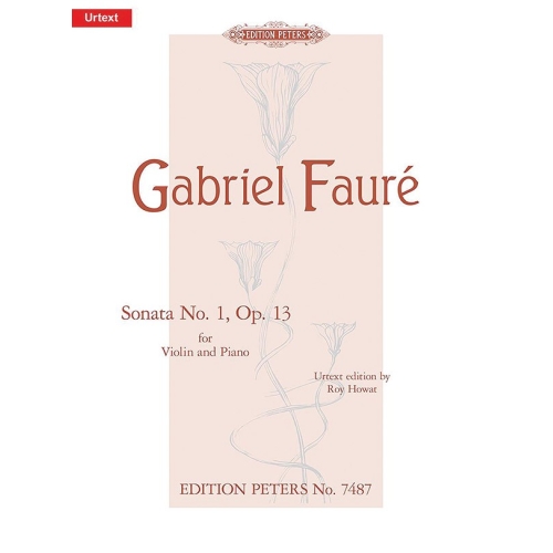 Fauré, Gabriel - Sonata in...