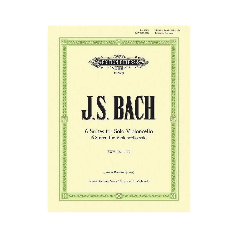 Bach, Johann Sebastian - 6 Cello Suites BWV 1007-1012