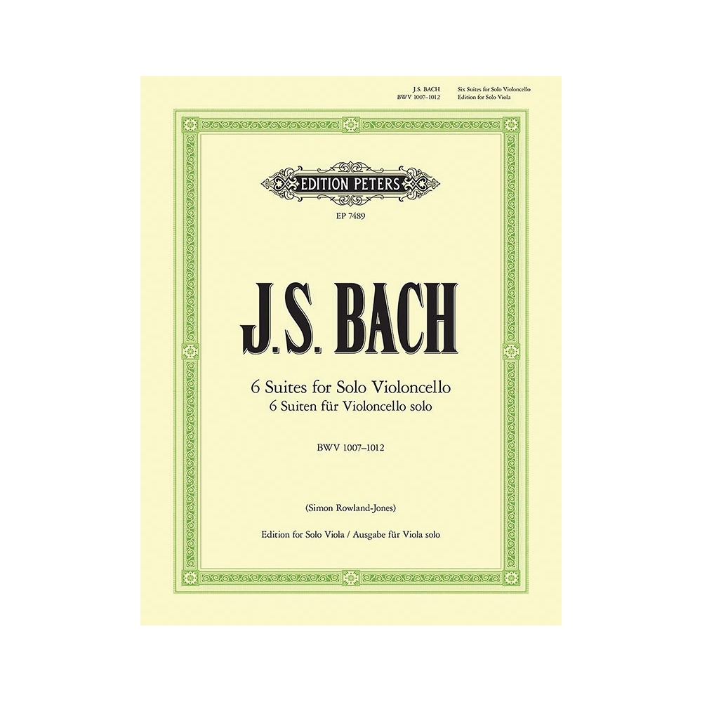 Bach, J.S - 6 Cello Suites BWV 1007-1012