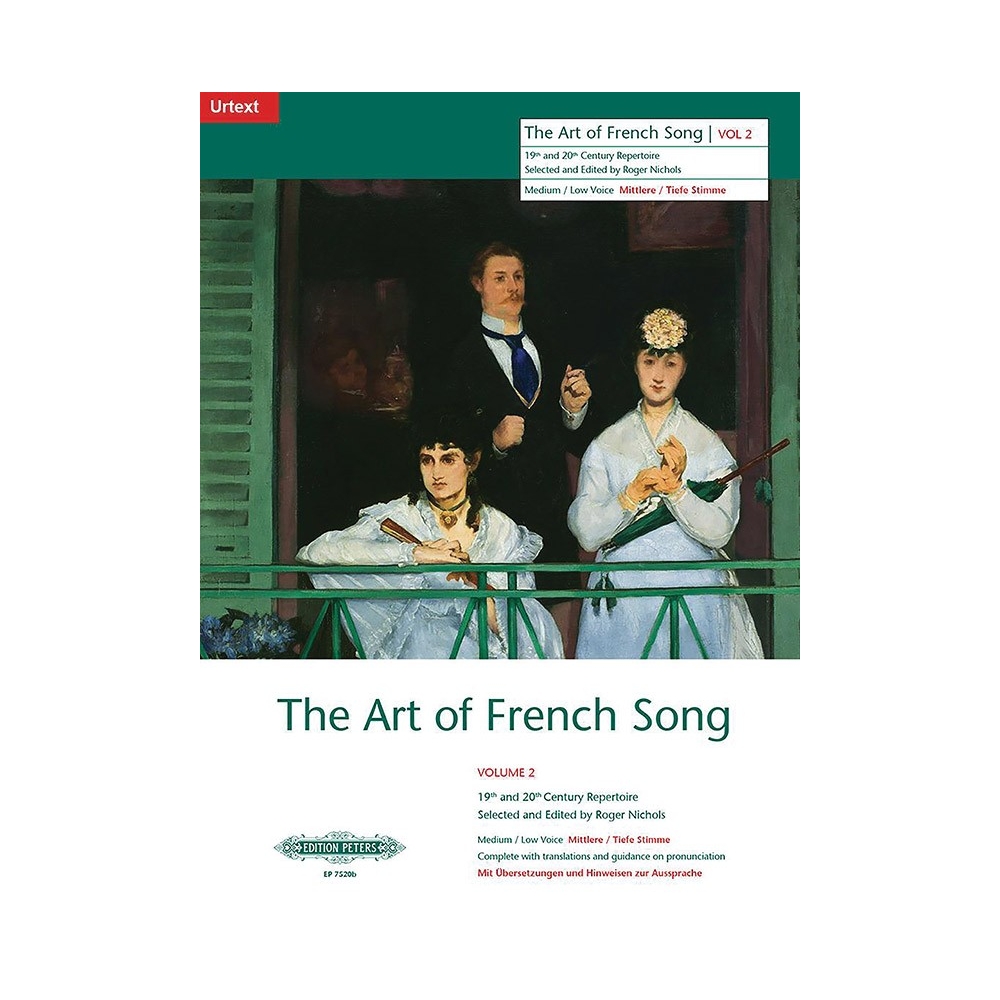 Art of French Song, Vol. 2 (Medium/Low Voice)