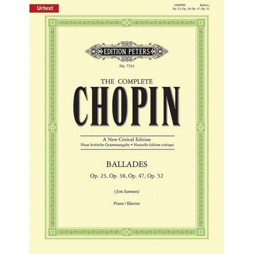 Chopin, Frédéric - Ballades