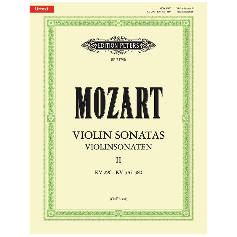 Mozart, Wolfgang Amadeus - Violin Sonatas Volume 2