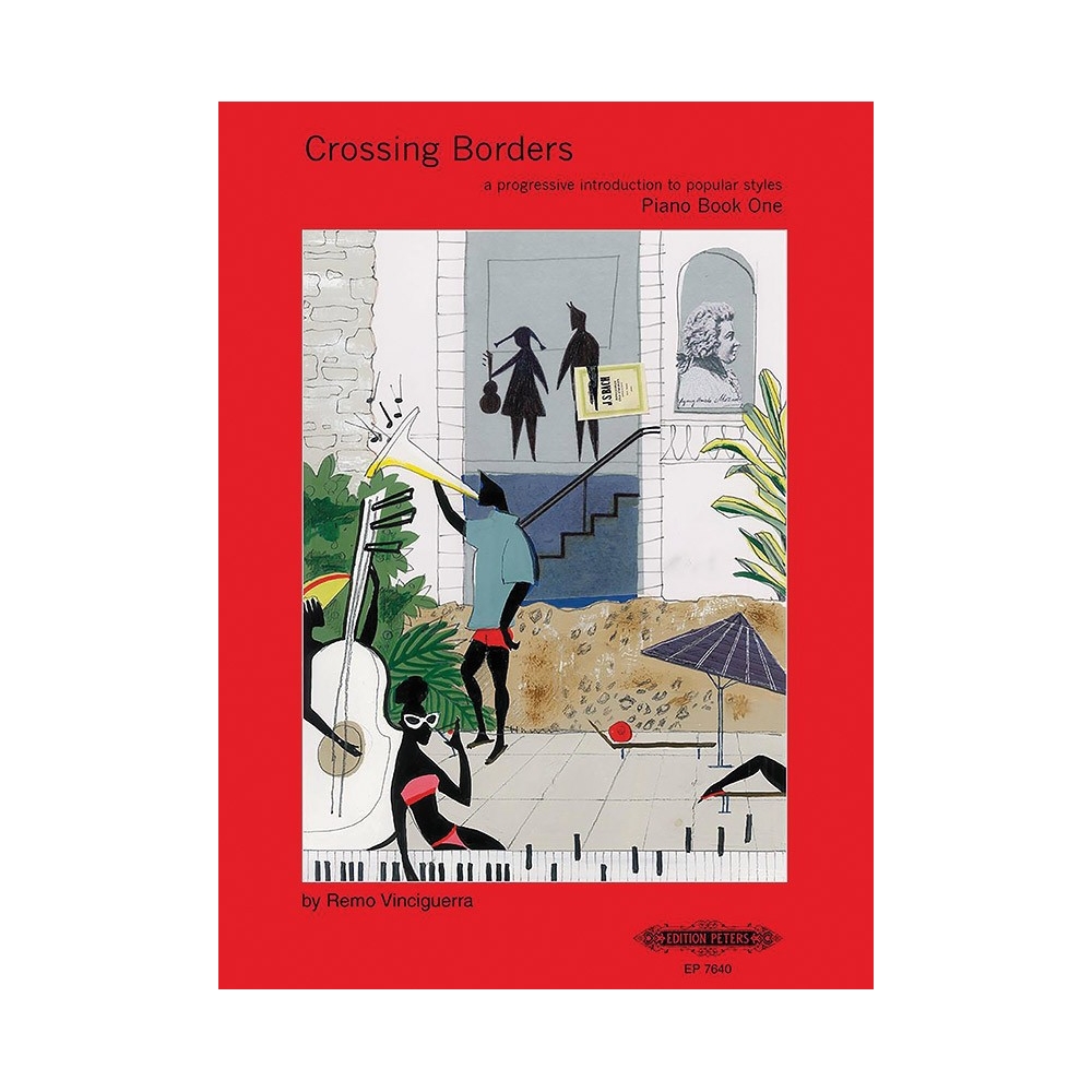 Vinciguerra, Remo - Crossing Borders Book 1 (A Progressive Introduction to Popular Styles for Piano)