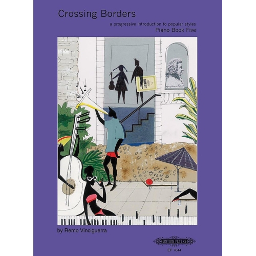 Vinciguerra, Remo - Crossing Borders Book 5 (A Progressive Introduction to Popular Styles for Piano)