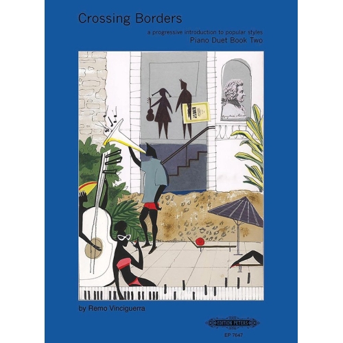 Vinciguerra, Remo - Crossing Borders Piano Book 2 (A Progressive Introduction to Popular Styles for Piano)