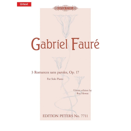 Fauré, Gabriel - Romances sans paroles