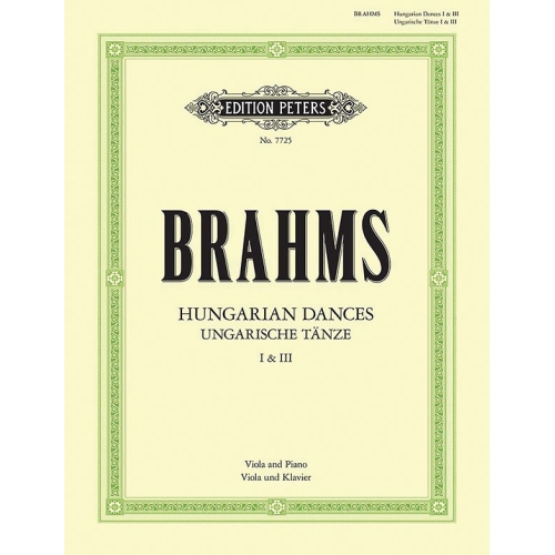 Brahms, Johannes - Hungarian Dances Nos.1 & 3