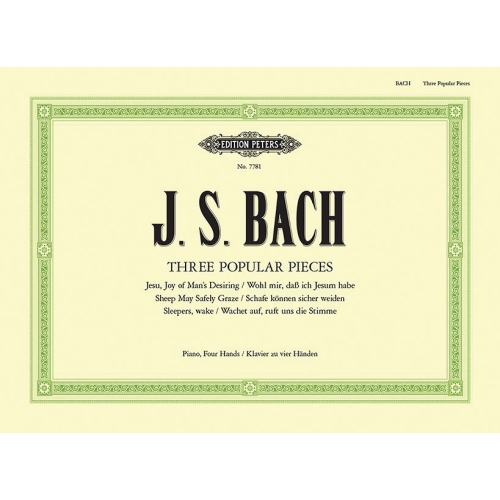 Bach, J.S - Three Popular...