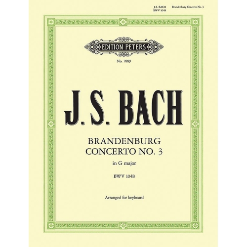 Bach, J.S - Brandenburg Concerto No.3 in G BWV 1048