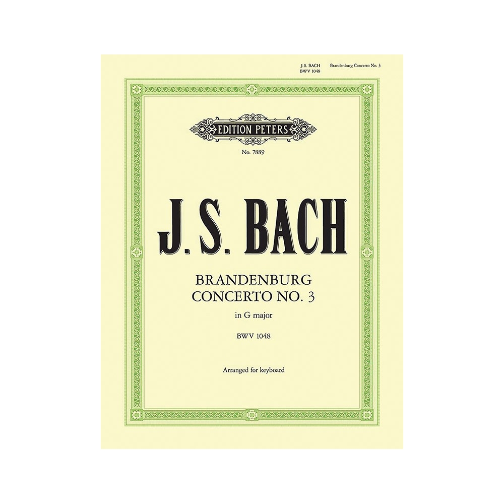 Bach, Johann Sebastian - Brandenburg Concerto No.3 in G BWV 1048