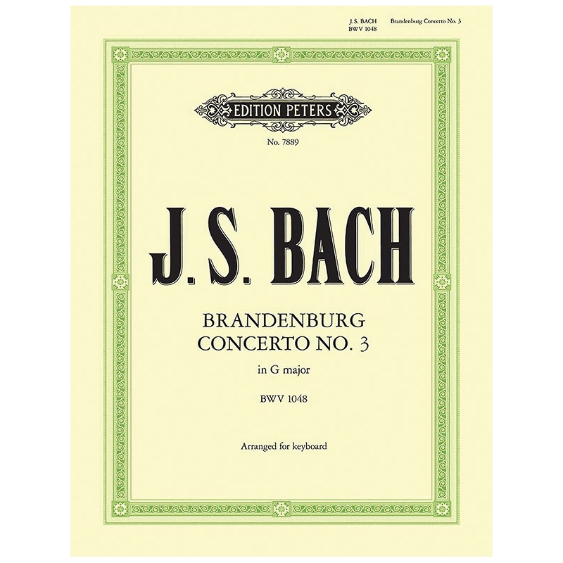 Bach, J.S - Brandenburg Concerto No.3 in G BWV 1048