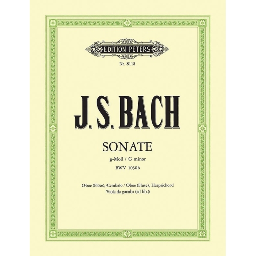 Bach, J.S - Sonata in G...