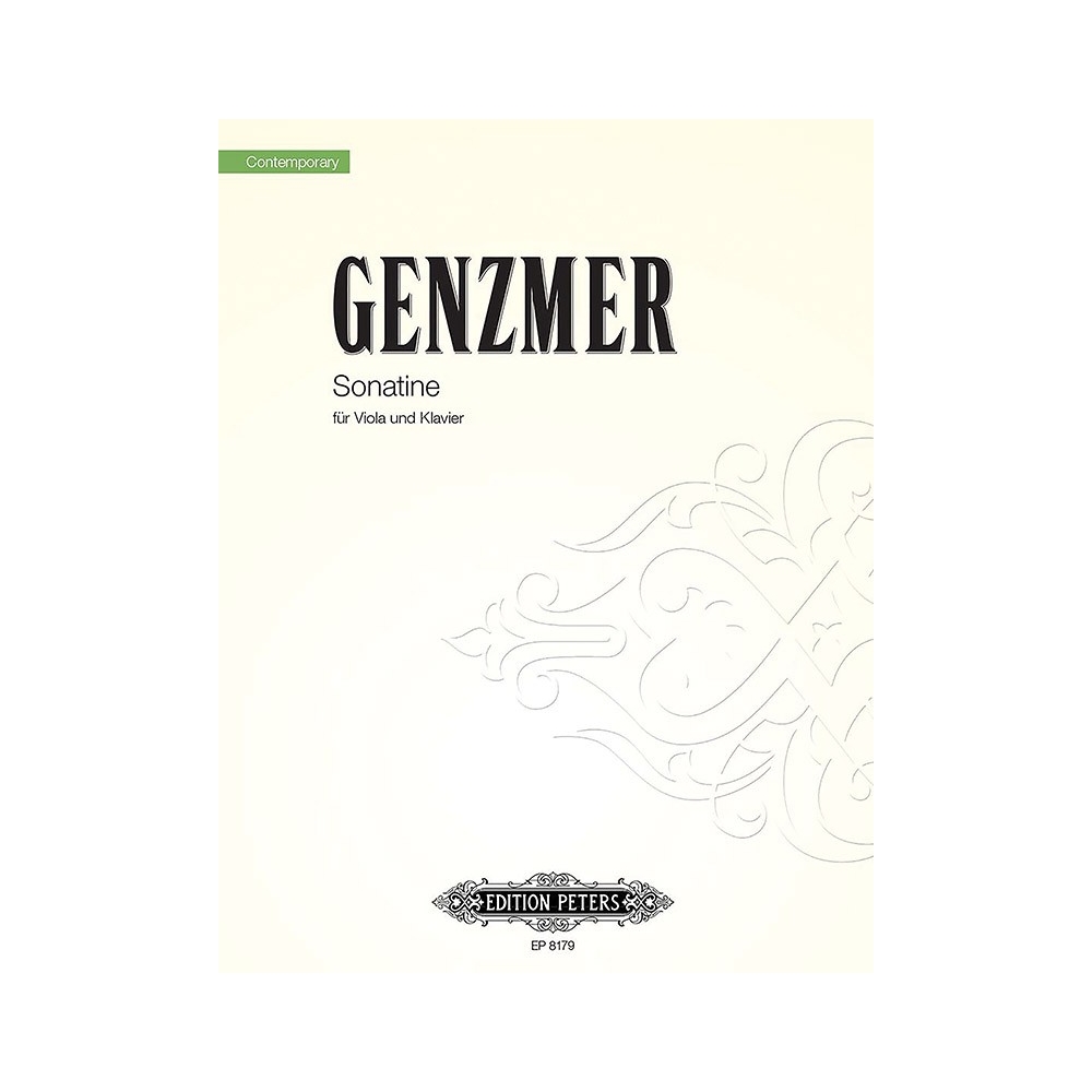 Genzmer, Harald - Sonatina for Viola and Piano