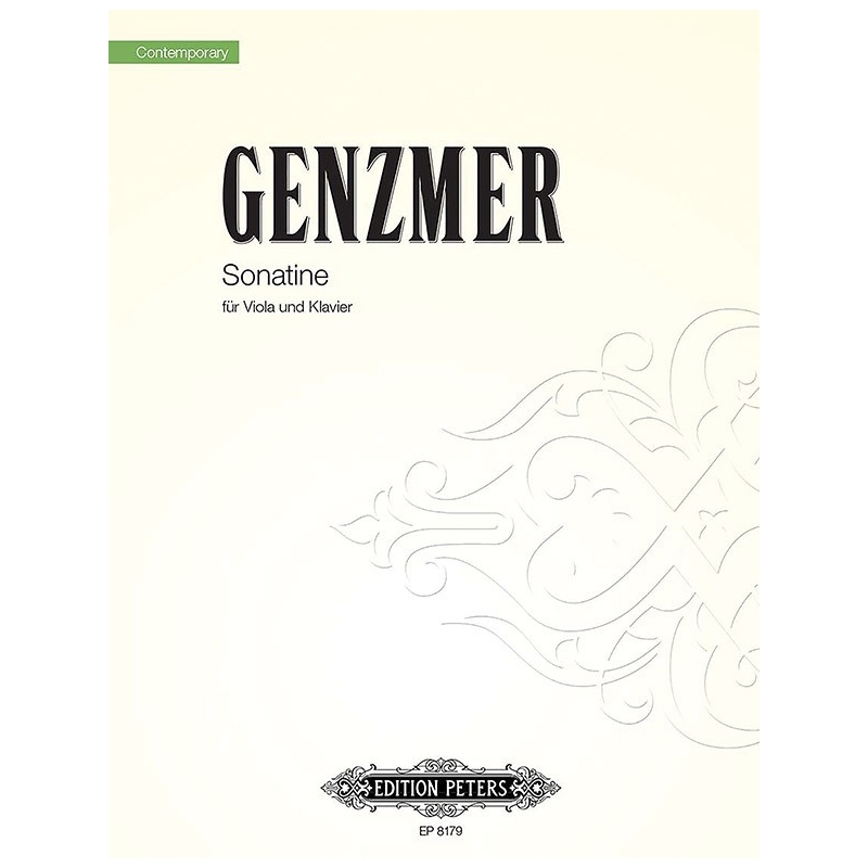 Genzmer, Harald - Sonatina for Viola and Piano