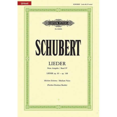 Schubert, Franz - Songs Vol.4: 45 Songs