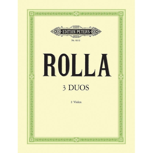 Rolla, Allesandro - 3 Duos