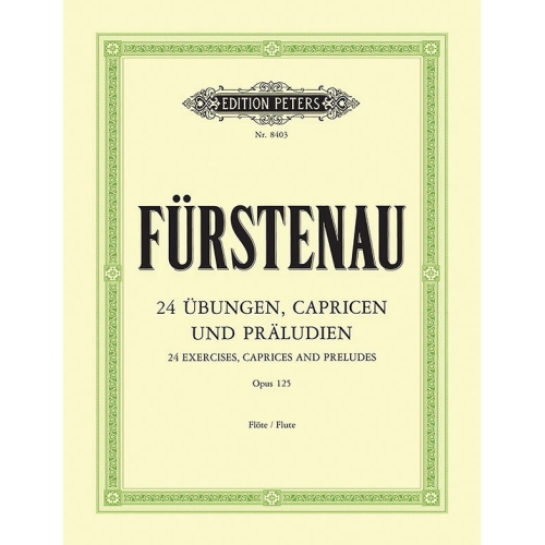 Furstenau, Anton Bernhard - 24 Exercises, Caprices and Preludes Op.125