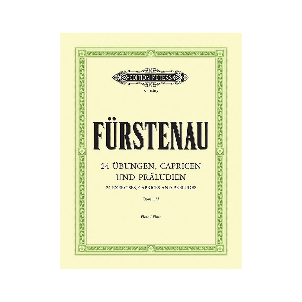 Furstenau, Anton Bernhard - 24 Exercises, Caprices and Preludes Op.125