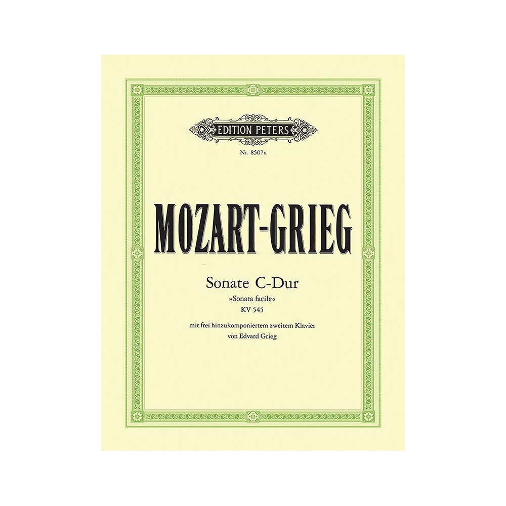 Mozart, Wolfgang Amadeus / Grieg, Edvard - Sonata in C major Sonata facile K545