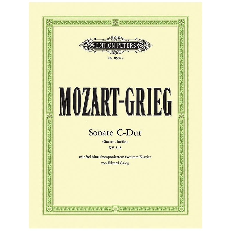 Mozart, Wolfgang Amadeus / Grieg, Edvard - Sonata in C major Sonata facile K545