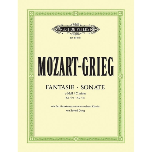 Mozart, Wolfgang Amadeus / Grieg, Edvard - Sonata in C minor K457 (with Fantasia K476)