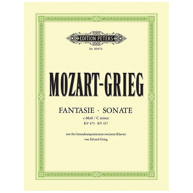 Mozart, Wolfgang Amadeus / Grieg, Edvard - Sonata in C minor K457 (with Fantasia K476)