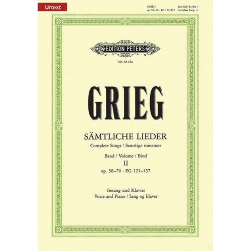 Grieg, Edvard - Complete Songs