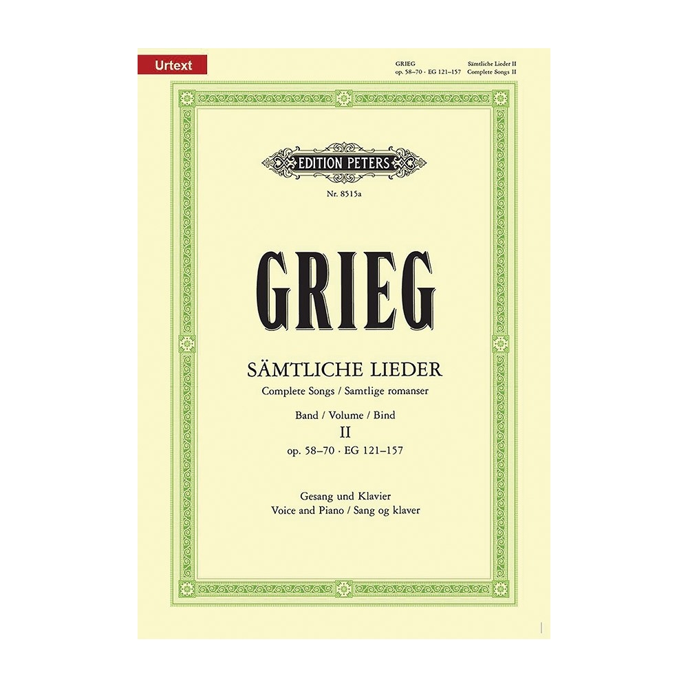 Grieg, Edvard - Complete Songs