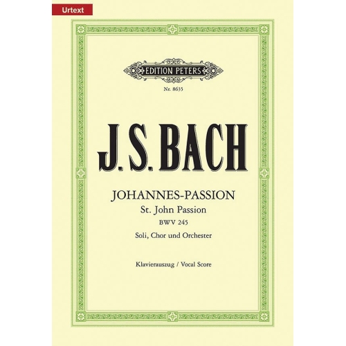 Bach, J S - St. John...