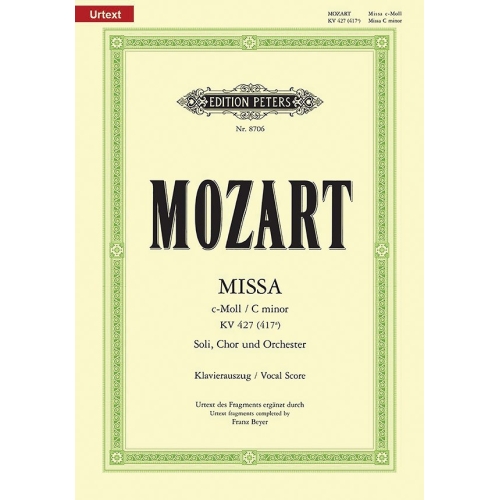 Mozart, W A - Mass in C...