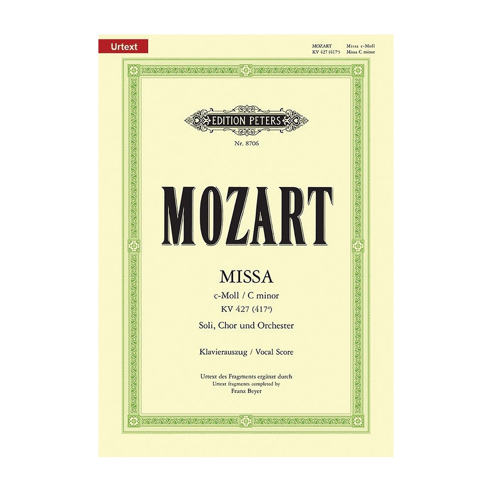 Mozart, W A - Mass in C minor K427