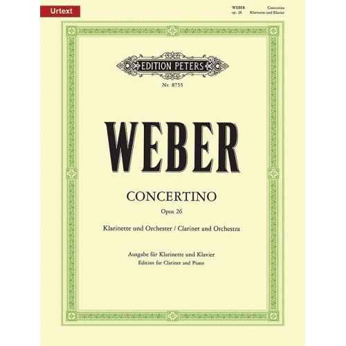 Weber, Carl Maria von - Concertino in E flat Op.26