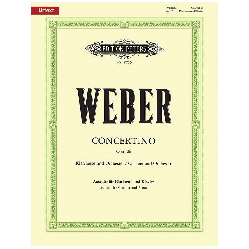 Weber, Carl Maria von - Concertino in E flat Op.26