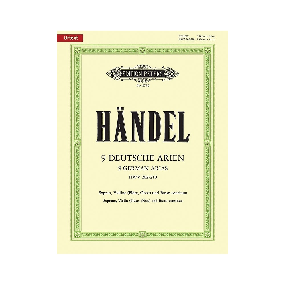 Handel, G F - 9 German Arias HWV 202-210