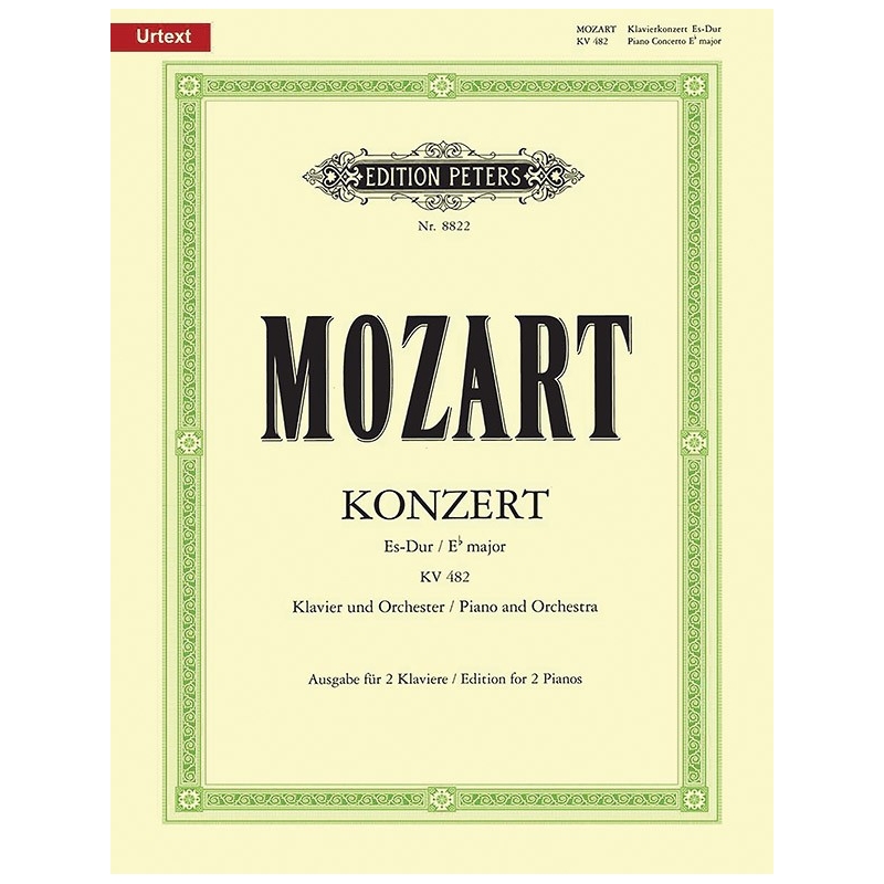Mozart, Wolfgang Amadeus - Concerto No.22 in E flat K482