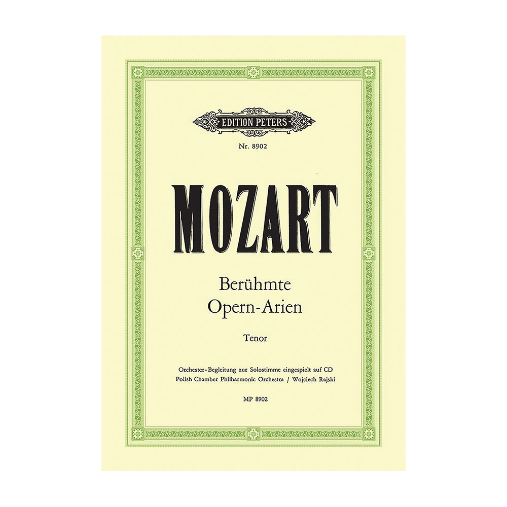 Mozart, W A - Famous Opera Arias for Tenor