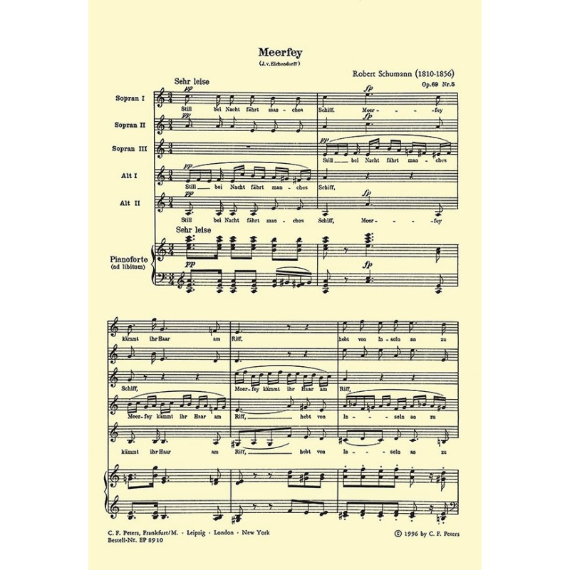Schumann, Robert - Meerfey Op.6 No.5