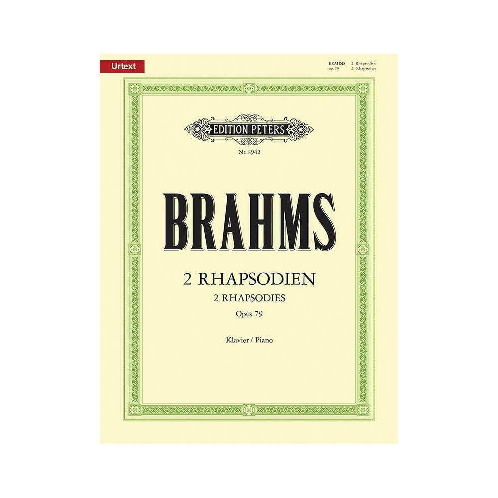 Brahms, Johannes - 2 Rhapsodies Op.79