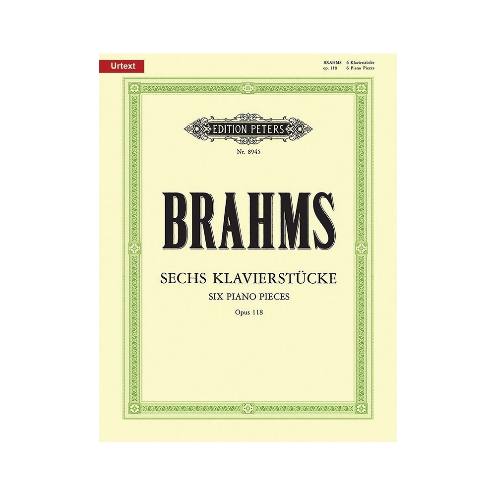 Brahms, Johannes - 6 Pieces Op.118