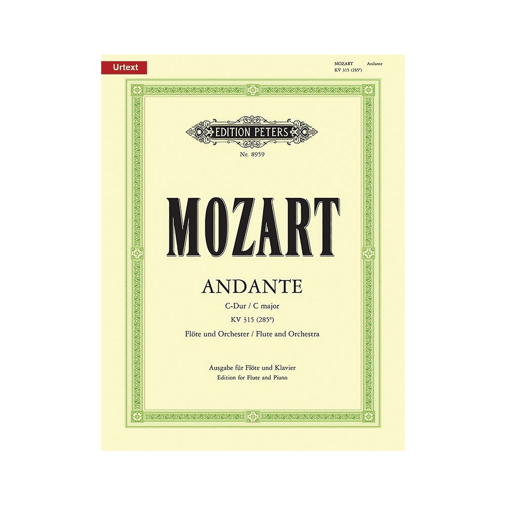 Mozart, Wolfgang Amadeus - Andante in C K315