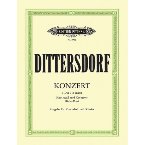 Dittersdorf, Carl Ditters von - Concerto in E major