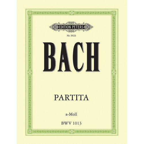 Bach, Johann Sebastian - Partita in a minor (Sonata) BWV 1013